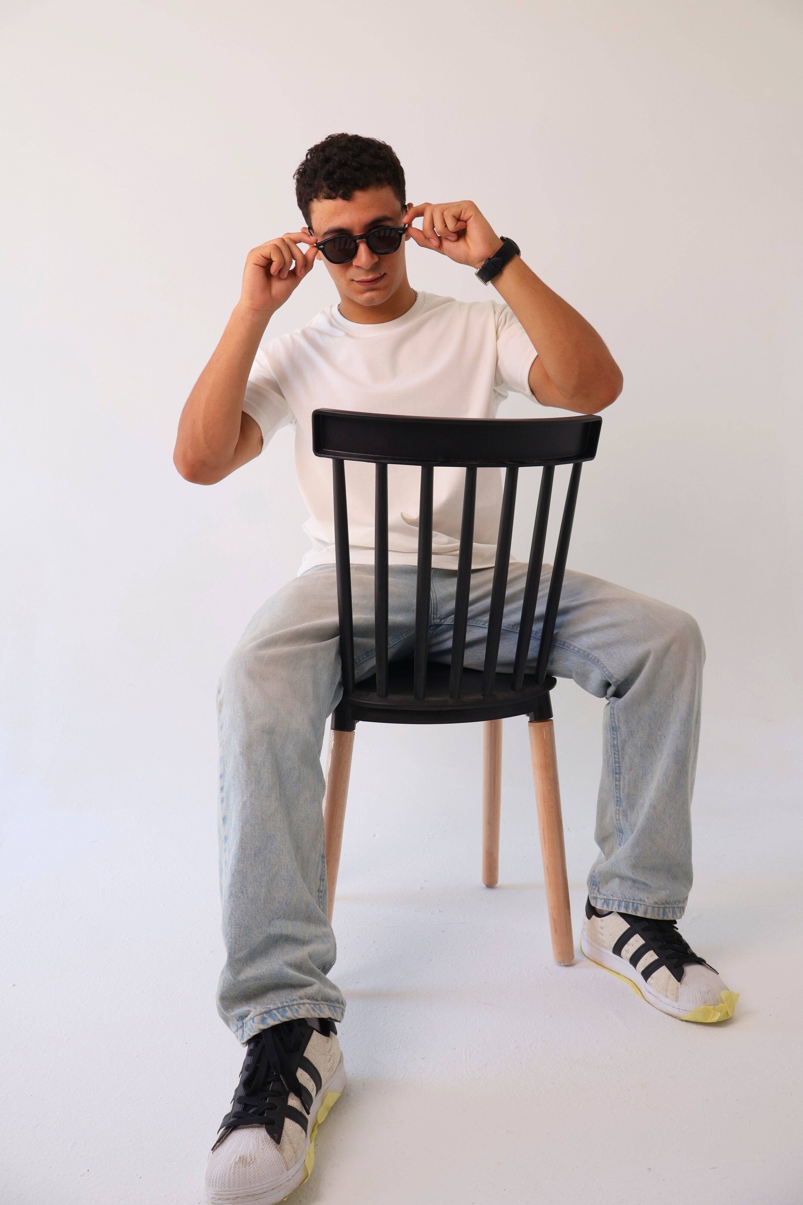 White Basic Tee