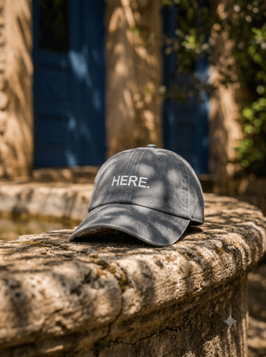 Here Grey CAP