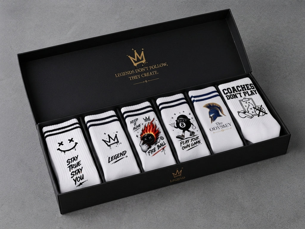 LEGEND SOCKS- Pack of Six