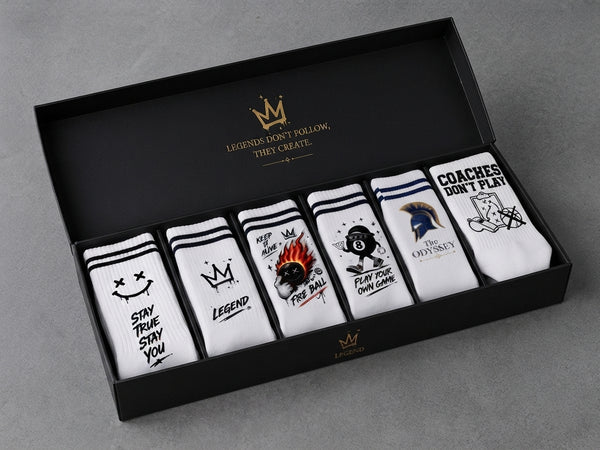 LEGEND SOCKS- Pack of Six