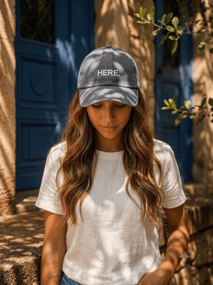 Here Grey CAP