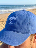 PALM Washed Blue Cap