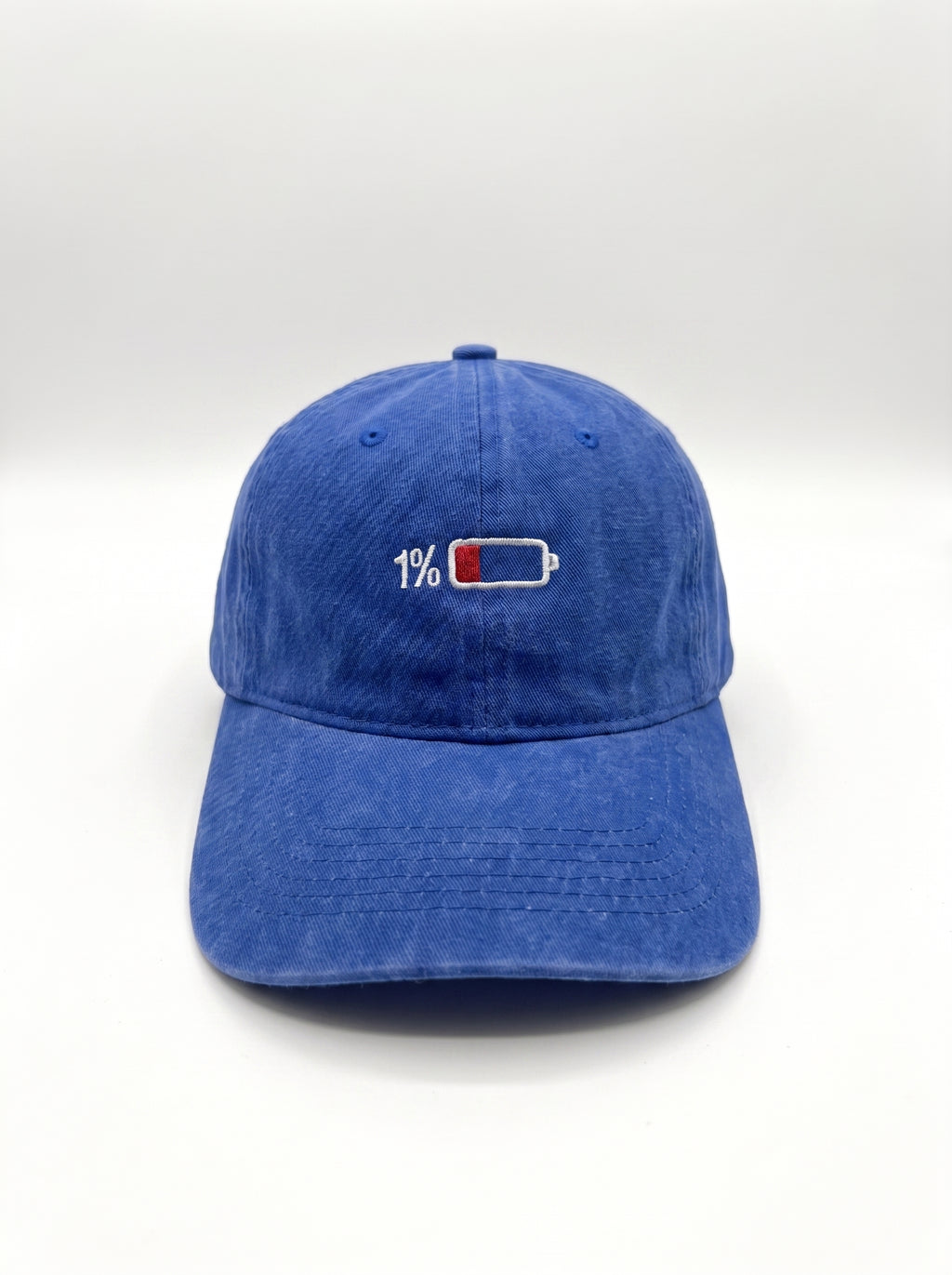 BATTERY Washed Grey Cap