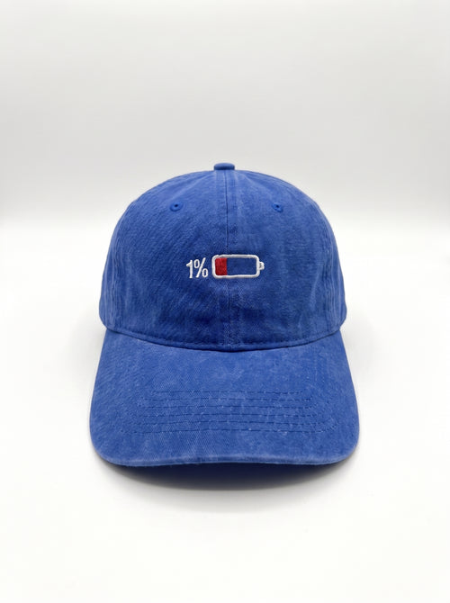 BATTERY Washed Grey Cap