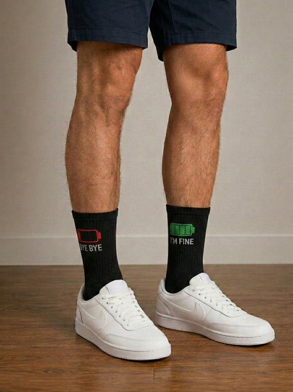 IAM FINE Black Socks