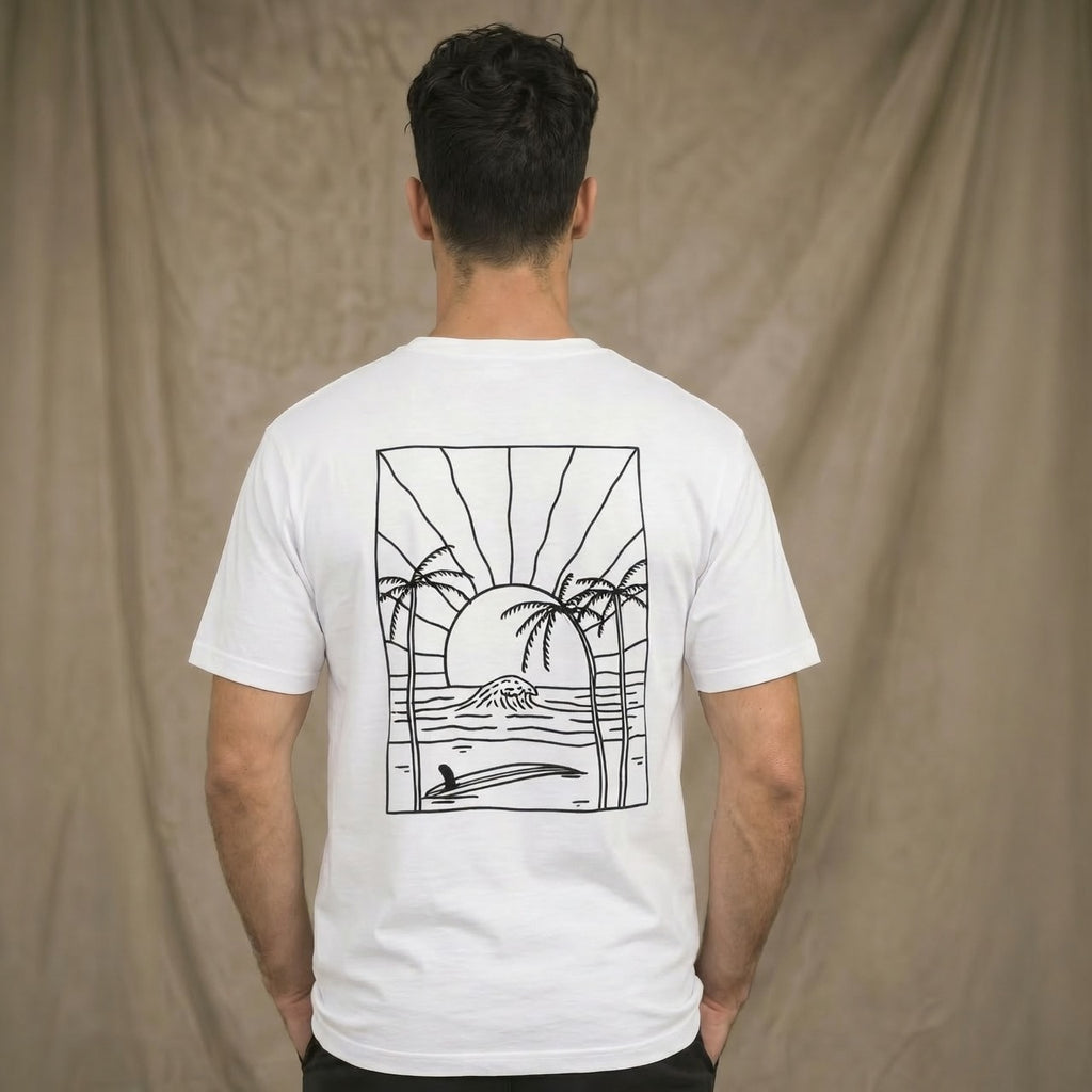 PALM White TEE
