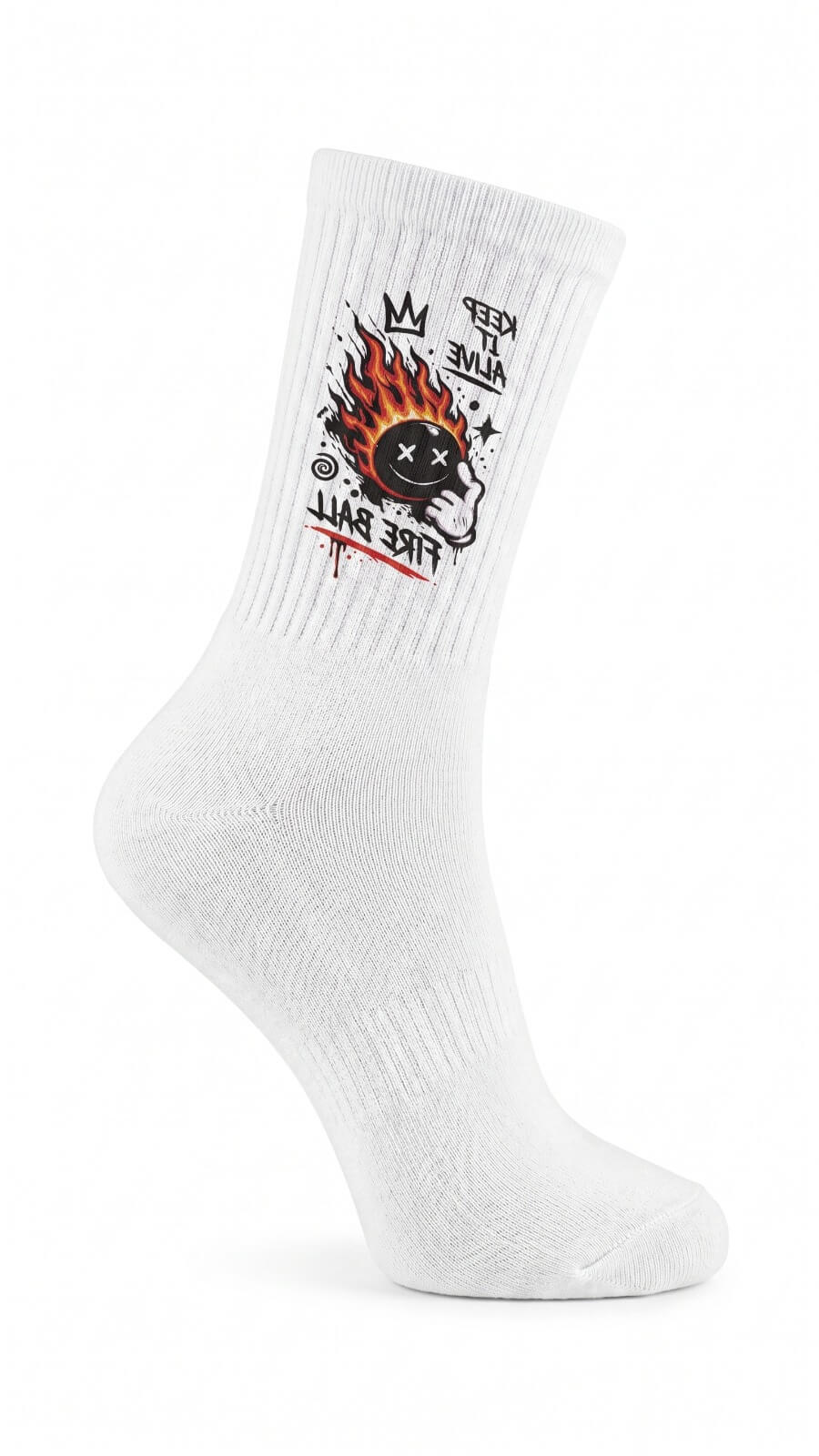 Fire Ball Socks