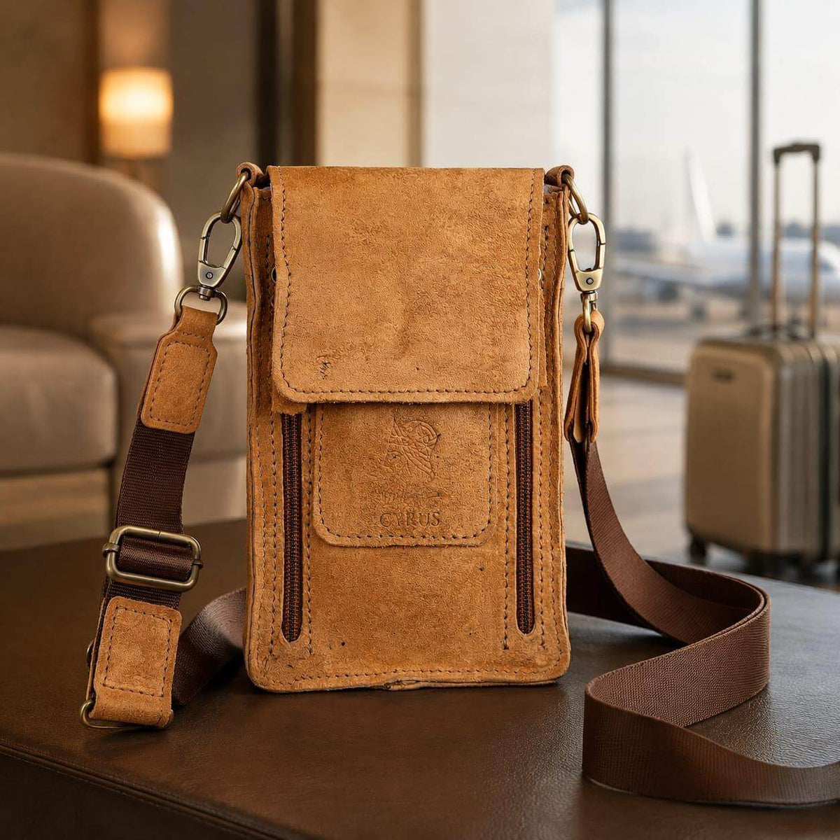 UNISEX Leather Pocket Bag