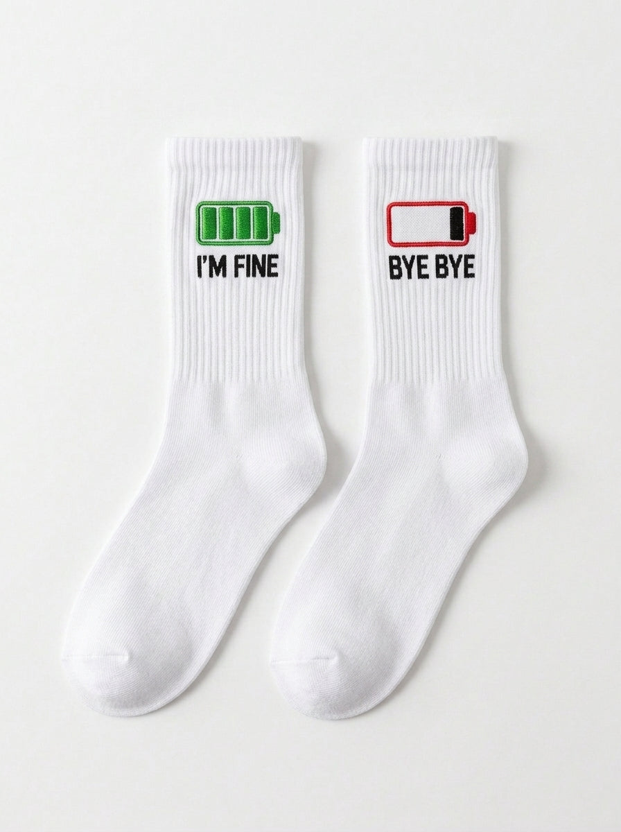 IAM FINE White Socks