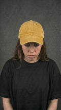 YELLOW Washed CAP