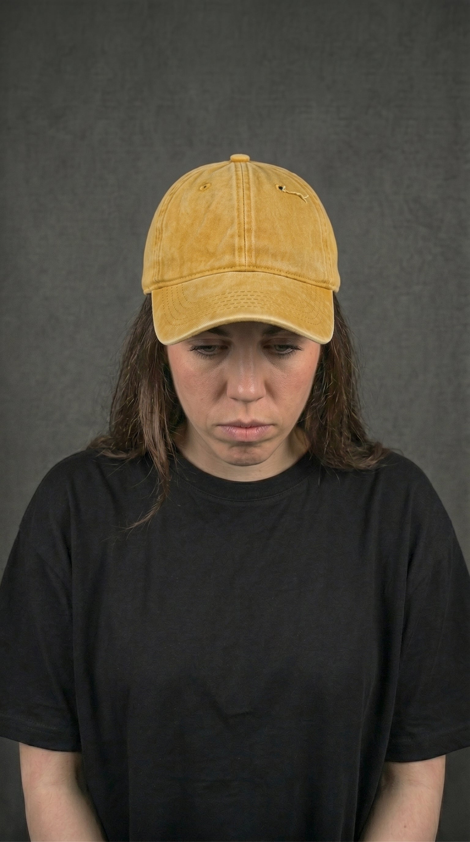 YELLOW Washed CAP