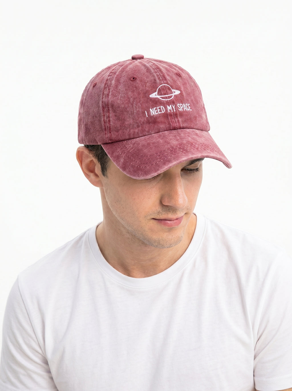 Space Needed Burgundy CAP