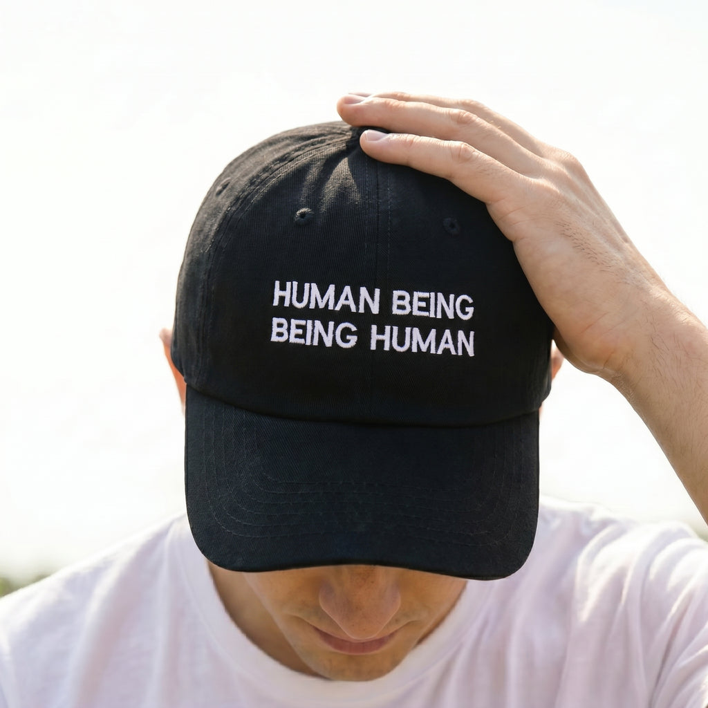 Human Being Black Cap