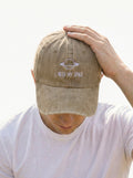 Tan Washed Cap