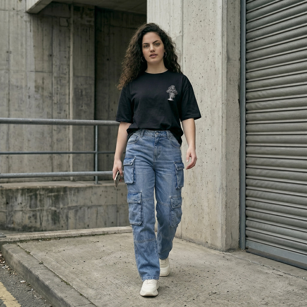 Cone White Tee Back