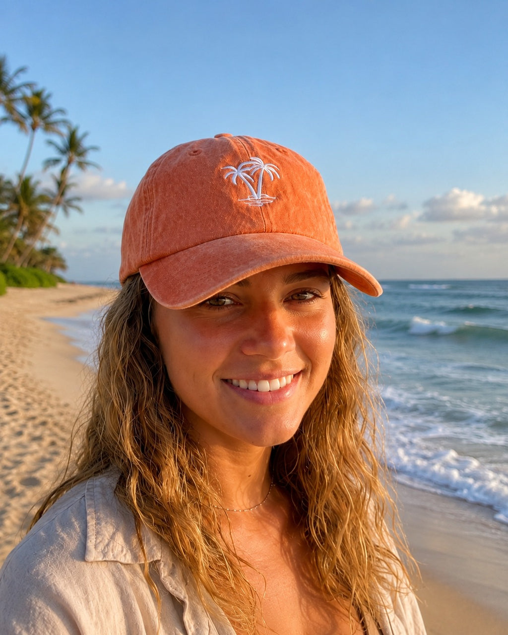PALM Washed Grey Cap