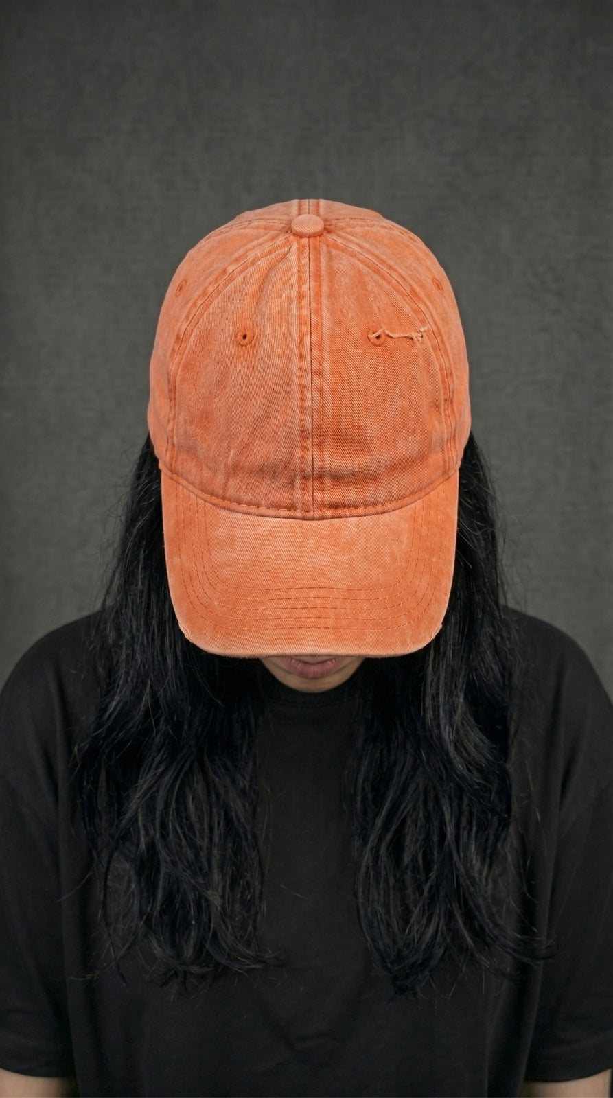 ORANGE Washed CAP