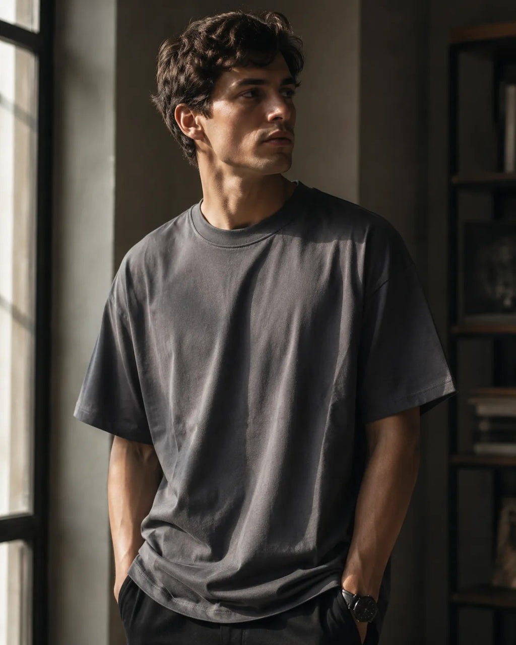 Grey Basic Tee