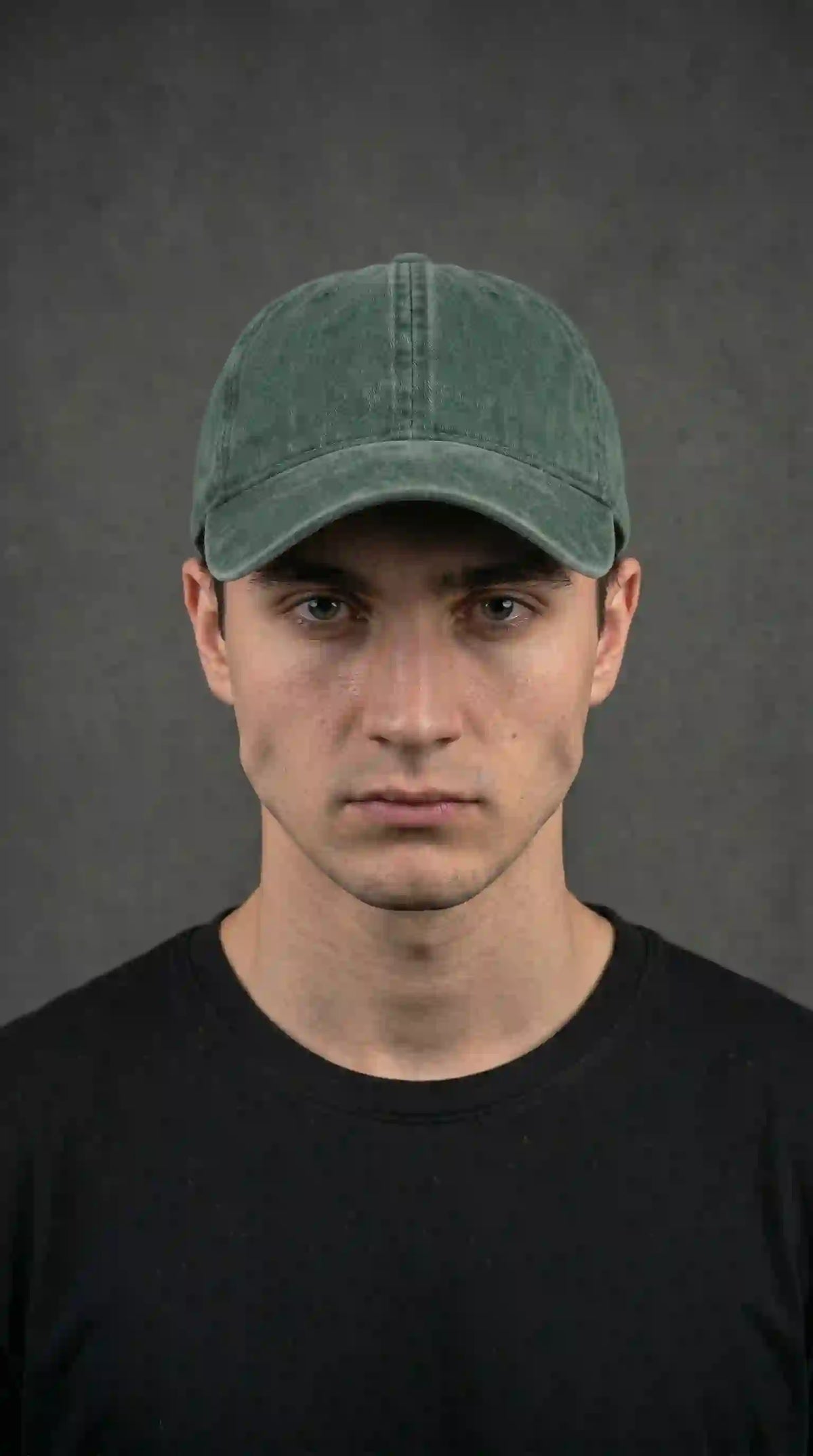 DARK GREEN Washed CAP