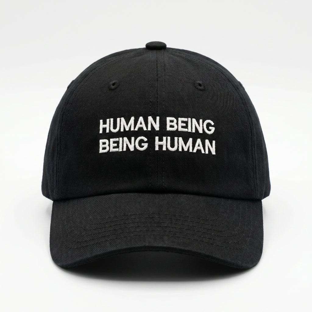 Human Being Black Cap