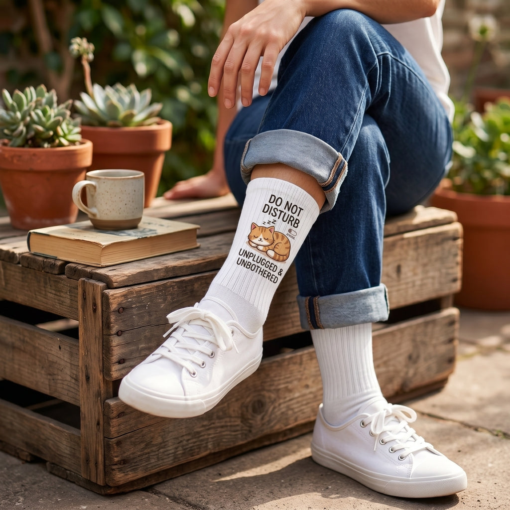 The Unbothered Mode Socks